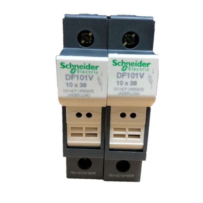 Сделано во Франции, плавкий предохранитель Schneider TeSys DF101V 1P 690 V AC/DC 32 A