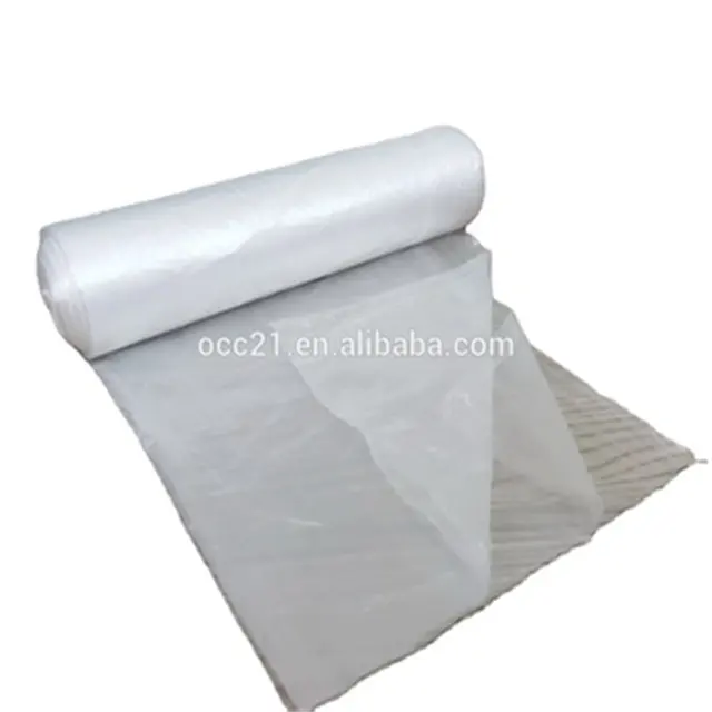 2mx50m Polythene Dust Sheet Roll  with paper core or without paper core