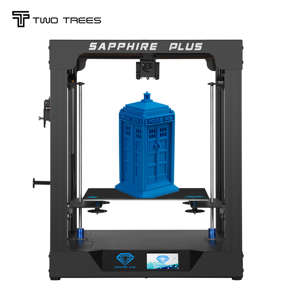 3D-принтер TWOTREES Sapphire plus, высокое качество, лидер продаж, новая разработка, большой сердечник, xy FDM, 3D-принтер