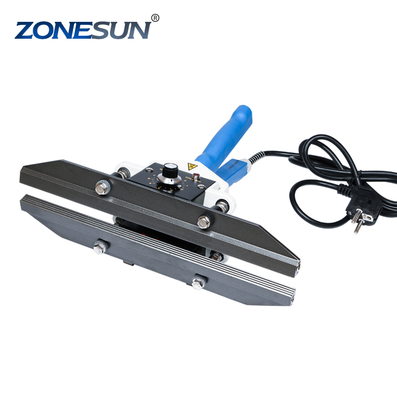ZONESUN FKR-200 устройство для герметизации, ручной герметизирующий аппарат с постоянным нагревом, герметизирующий аппарат из майлара и алюминия, герметизирующий аппарат для пакетов из фольги
