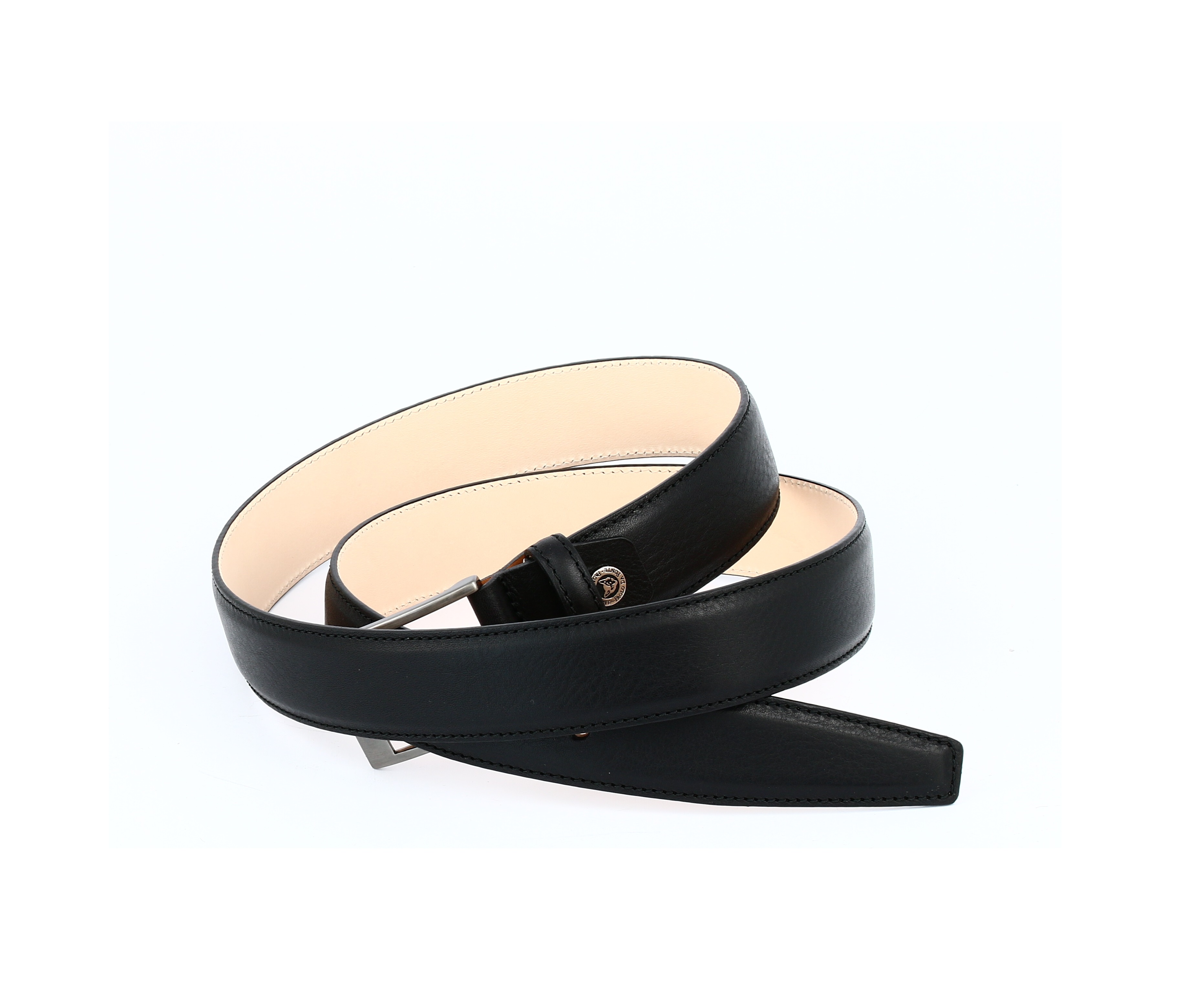 GENUINE LEATHER HAMMERED BELT