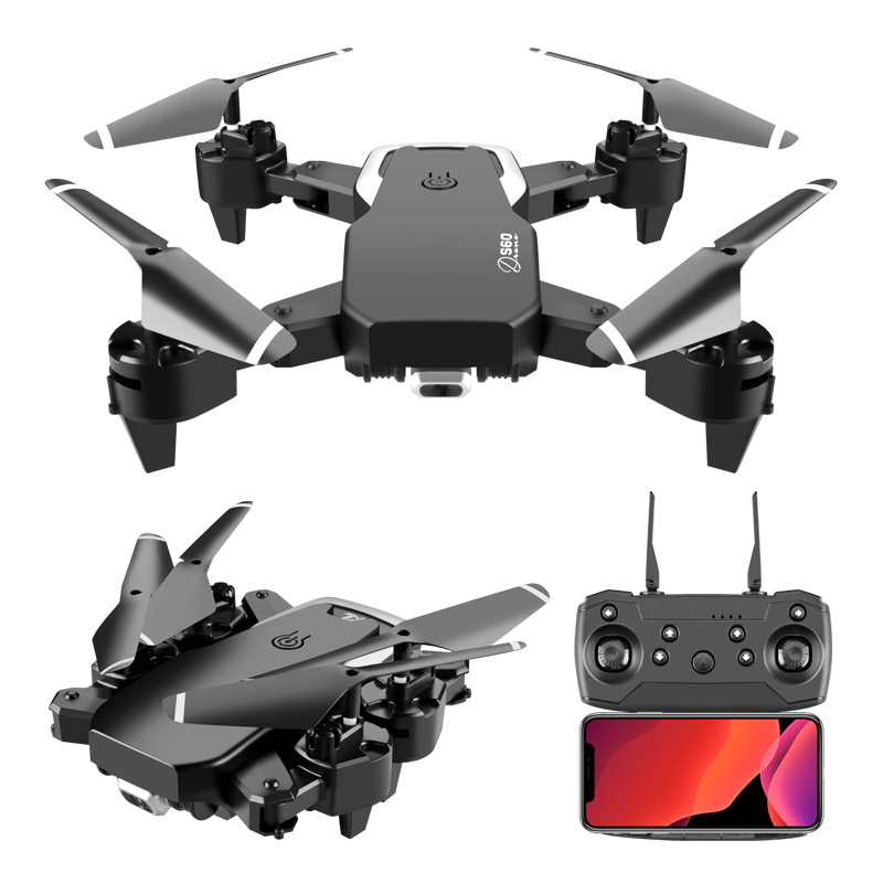S60 factory direct saleing 4K HD dual camera voice control 150 meters control distance 15 minutes flight time mini aerial drone