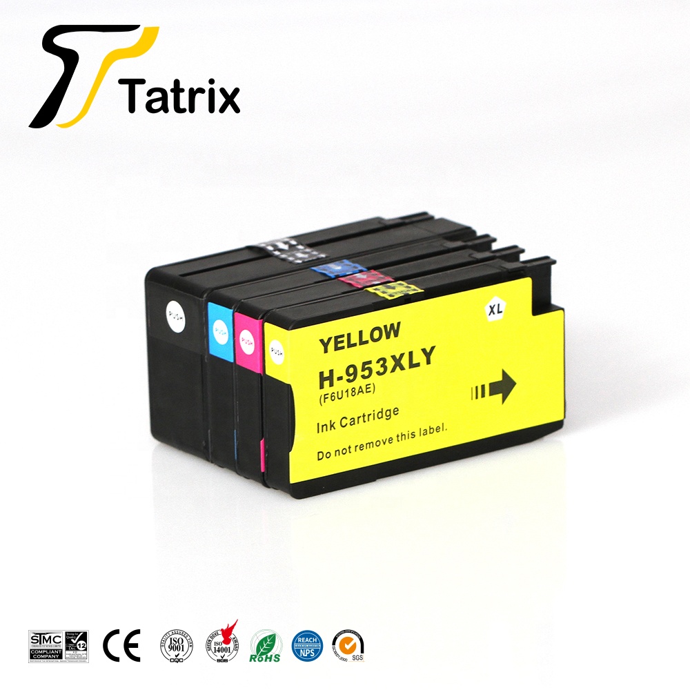 Tatrix 957 957XL 953 953XL Премиум совместимый принтер струйный картридж для HP OfficeJet Pro 7720 8210 8218