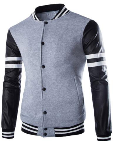 New arrival Quick Dry Women varsity leather jacket
