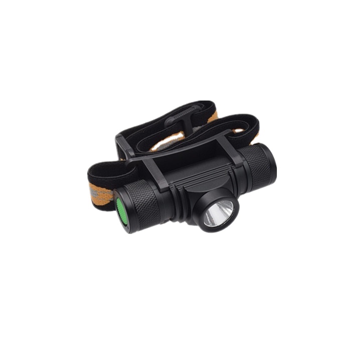 Factory Wholesale USB Headlamp With 3 Modes and 18650 Rechargeable Flashlight Headlamp
