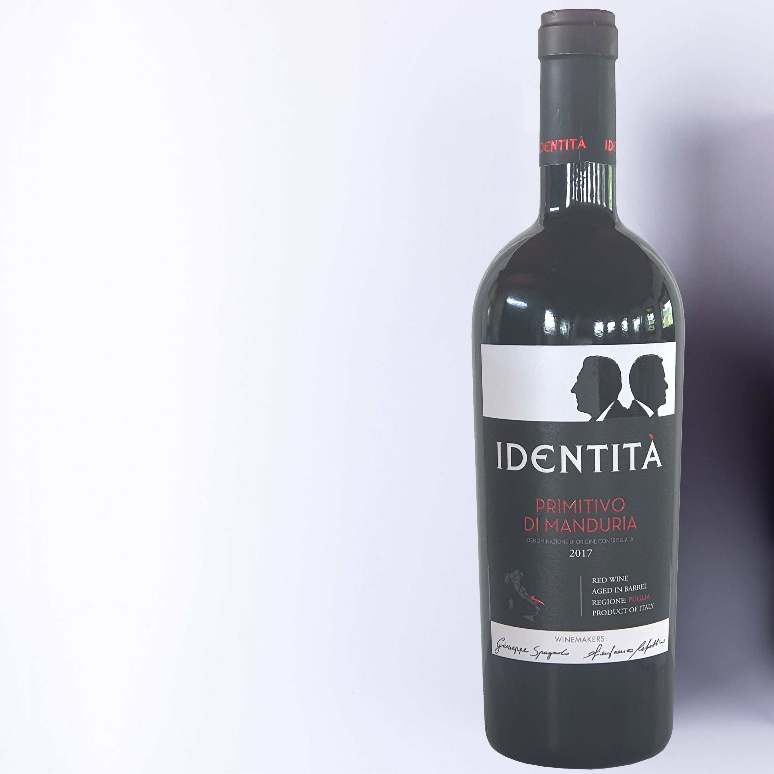 Итальянское красное вино Primitivo di Manduria DOC «идентичная» Zinfandel 750 мл PREMIUM