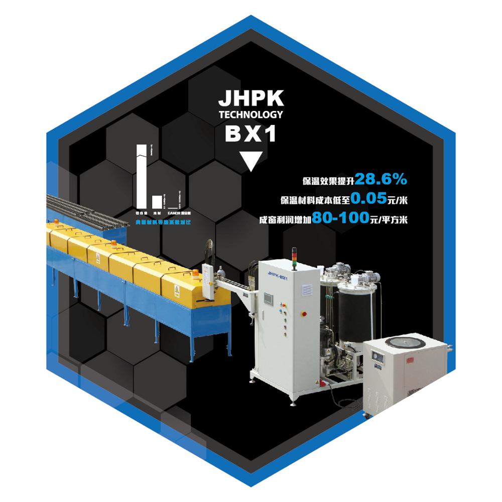 JHPK-BX1 система изоляции для профилей дверного и оконного оборудования