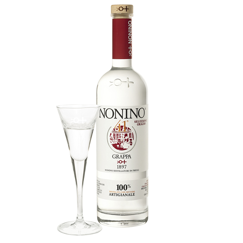 Итальянское белое виски, высокое качество, OEM Grappa Nonino tradition, традиционный 41 da 700 мл