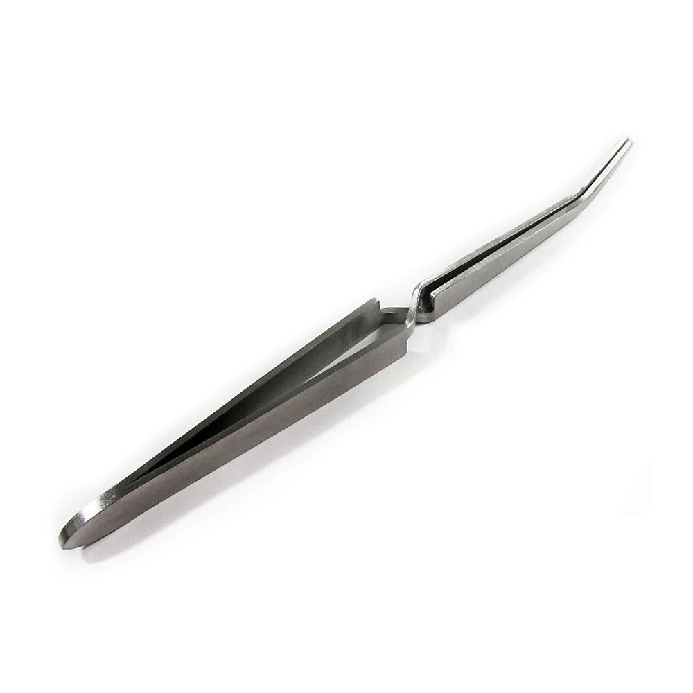 stainless steel cross action tweezer