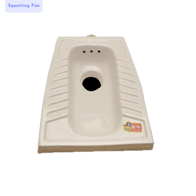 Prominent Manufacturer Floor Mounted Shallow Design Ceramic Squatting Pan at Attractive Price