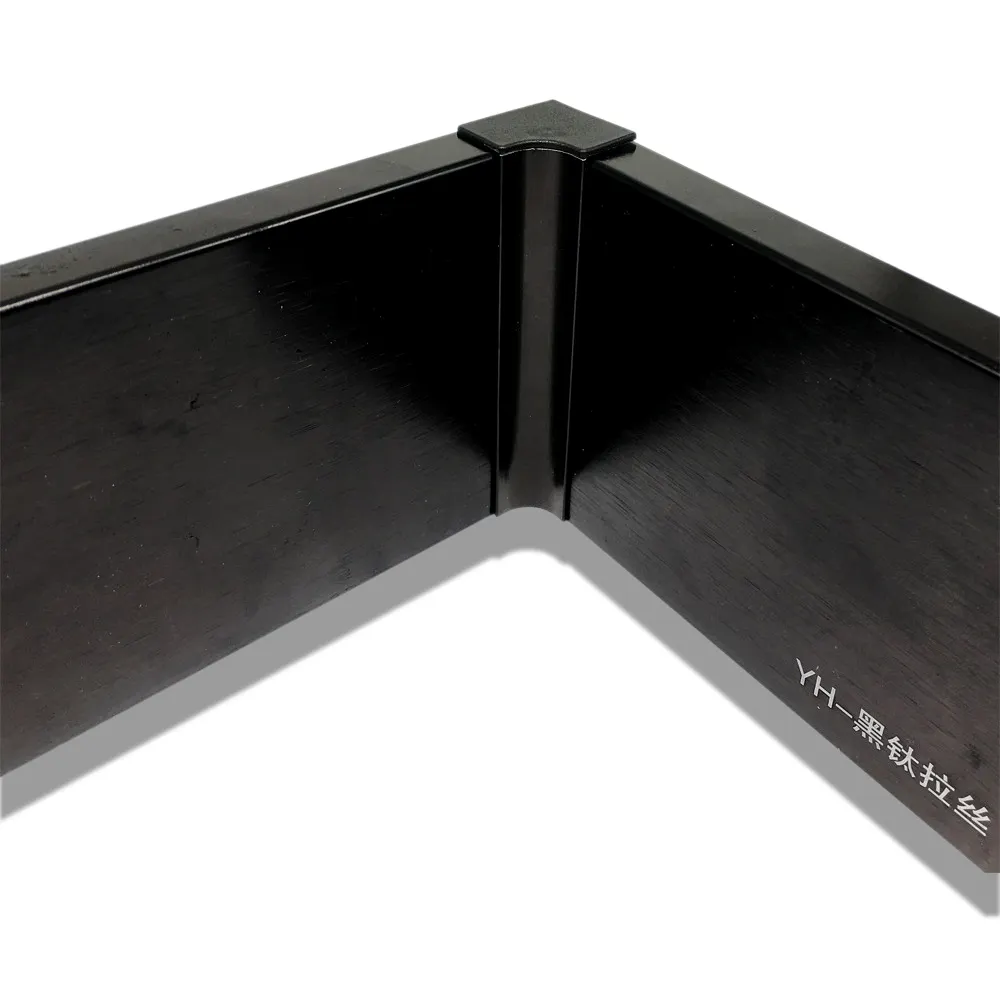 Floor Skirting Board Foshan Flooring Accessories Kick Foot Line Aluminum Skirting Board