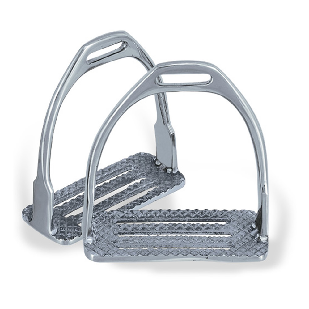 Four Bar Platform Polo Stirrup Irons