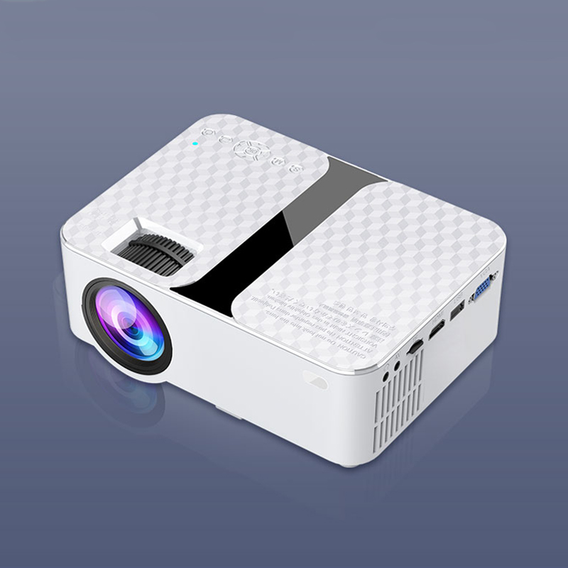 Hot CP400 LED Video Projetor 720P Portable 4K Full HD Home Theater Cinema Projector (10USD Extra for Android)