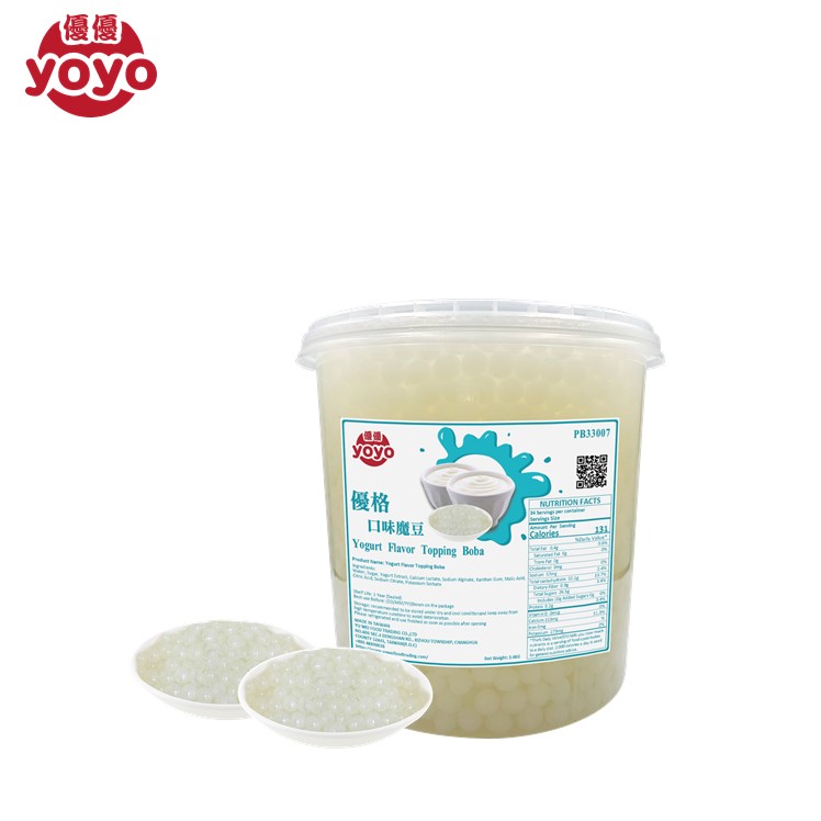 Жемчуг Boba со вкусом йогурта из Тайваня