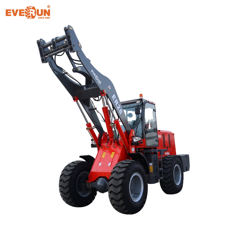 EVERUN ER28, 2,8 тонн, Китай, компактная сельскохозяйственная строительная техника, продажа колесных погрузчиков с трансмиссией