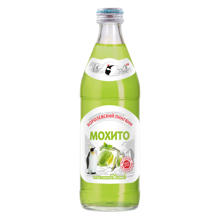 Безалкогольный безалкогольный напиток MOJITO 0,5 л. Стеклянная бутылка для освежения сладких напитков по лучшей цене, оптовая продажа безалкогольных напитков