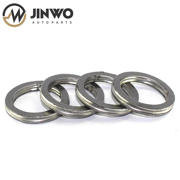 Jinwo 5 шт. 22 мм внутренний диаметр 30 мм OD мотоцикл выхлопной глушитель выхлопной трубы прокладка уплотнительные кольца Медь Тон для GY6125 GY6150 GY650 GY660 GY680