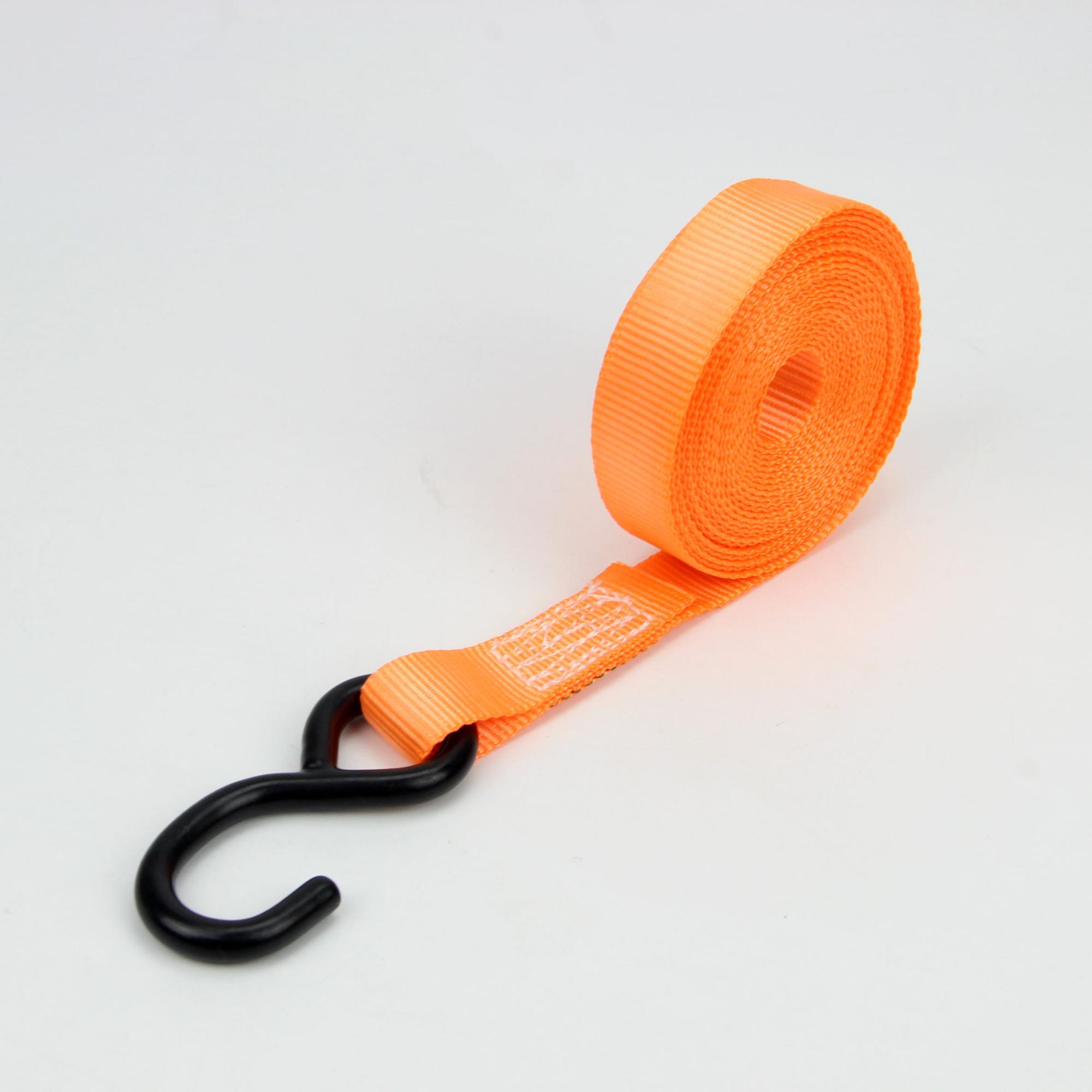 Wholesale Polyester Cargo Ratchet Lashing Strap, Hanger Nylon Cargo Lashing 1 Tie Down Truck Ratchet Straps