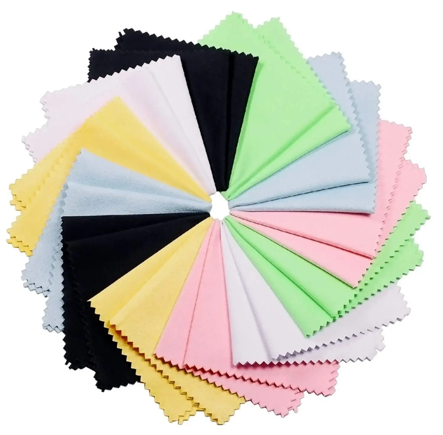 Multicolor Microfiber Cleaning Cloths For Lenses And Glass Camera Lens Mobile Phones Laptops LCD TV Screens And More