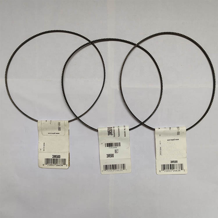 Timing Belt Lathe triangle original belt wide Angle V belt size 3M500 for car motorcycle dishwashers inkjet printers