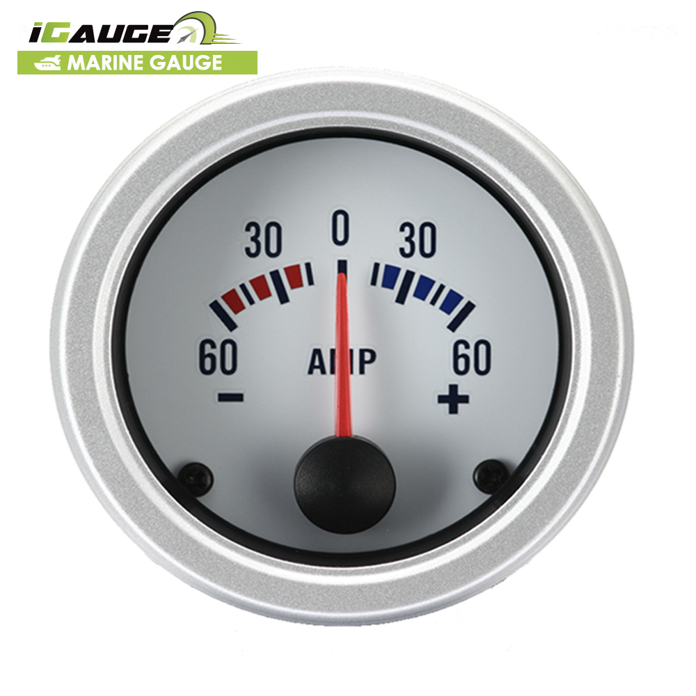 52mm UV Protection Rustproof Digital Ammeter Gauge