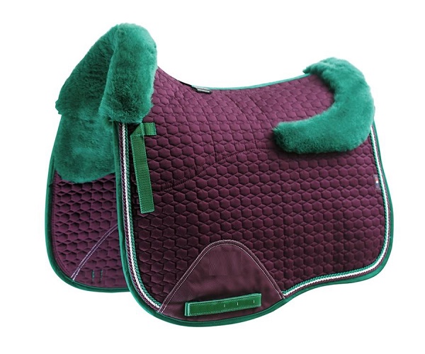Euro Shaped SheepSkin All Purpose Horse English Saddle Pad top quality Euro Shaped SheepSkin All Purpose Horse English Saddle Pa