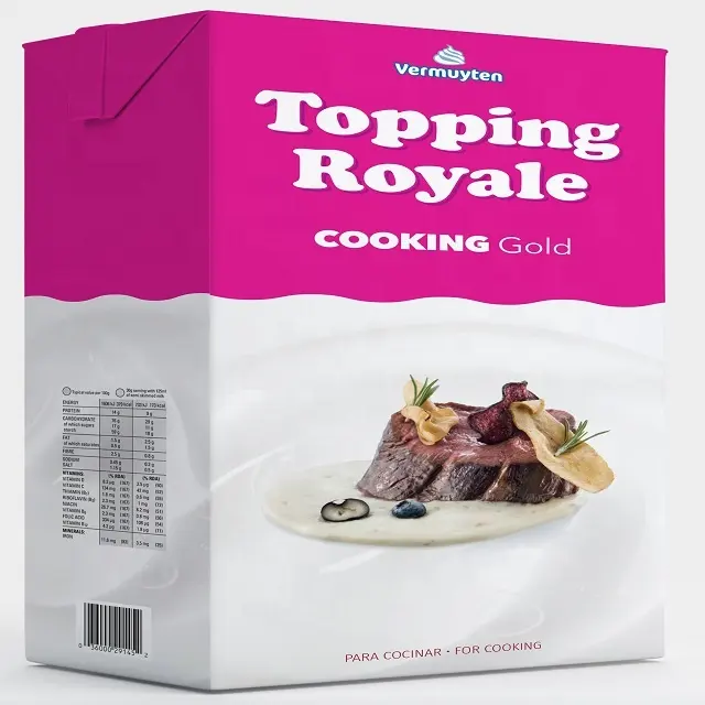 Topping Royale Cooking Gold 15% Fat Blended Dairy and Vegetable Fats - For Cooking