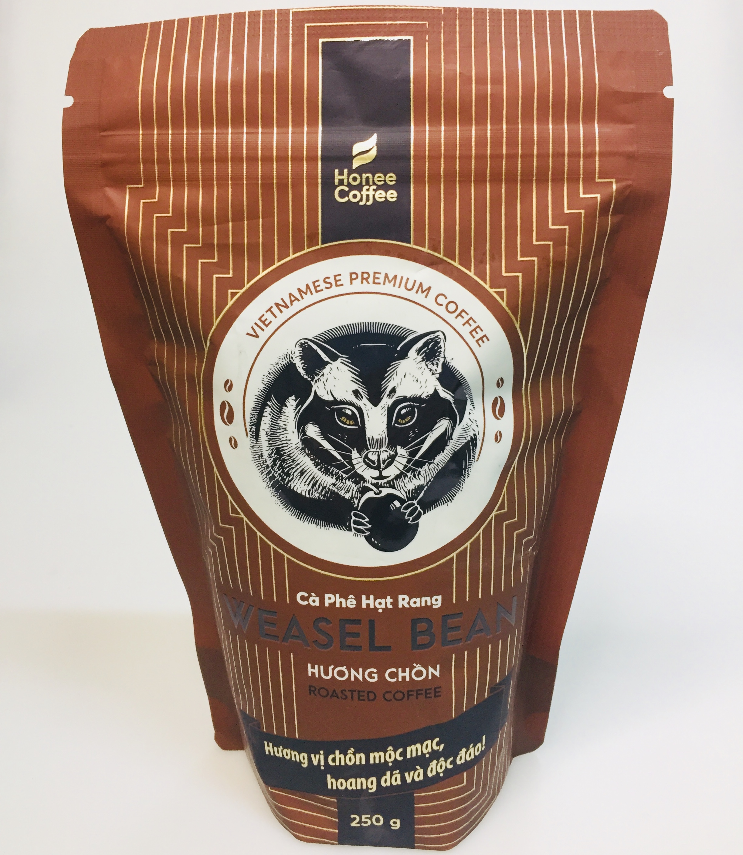 Кофейные зерна Honee из смеси кофейных зерен, жареные кофейные зерна из вьетнама