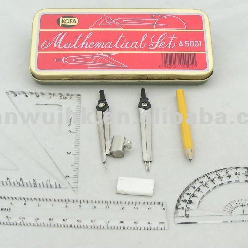 A5001-8 Кофа Марка 8 шт. математическое в красный жестяной коробке