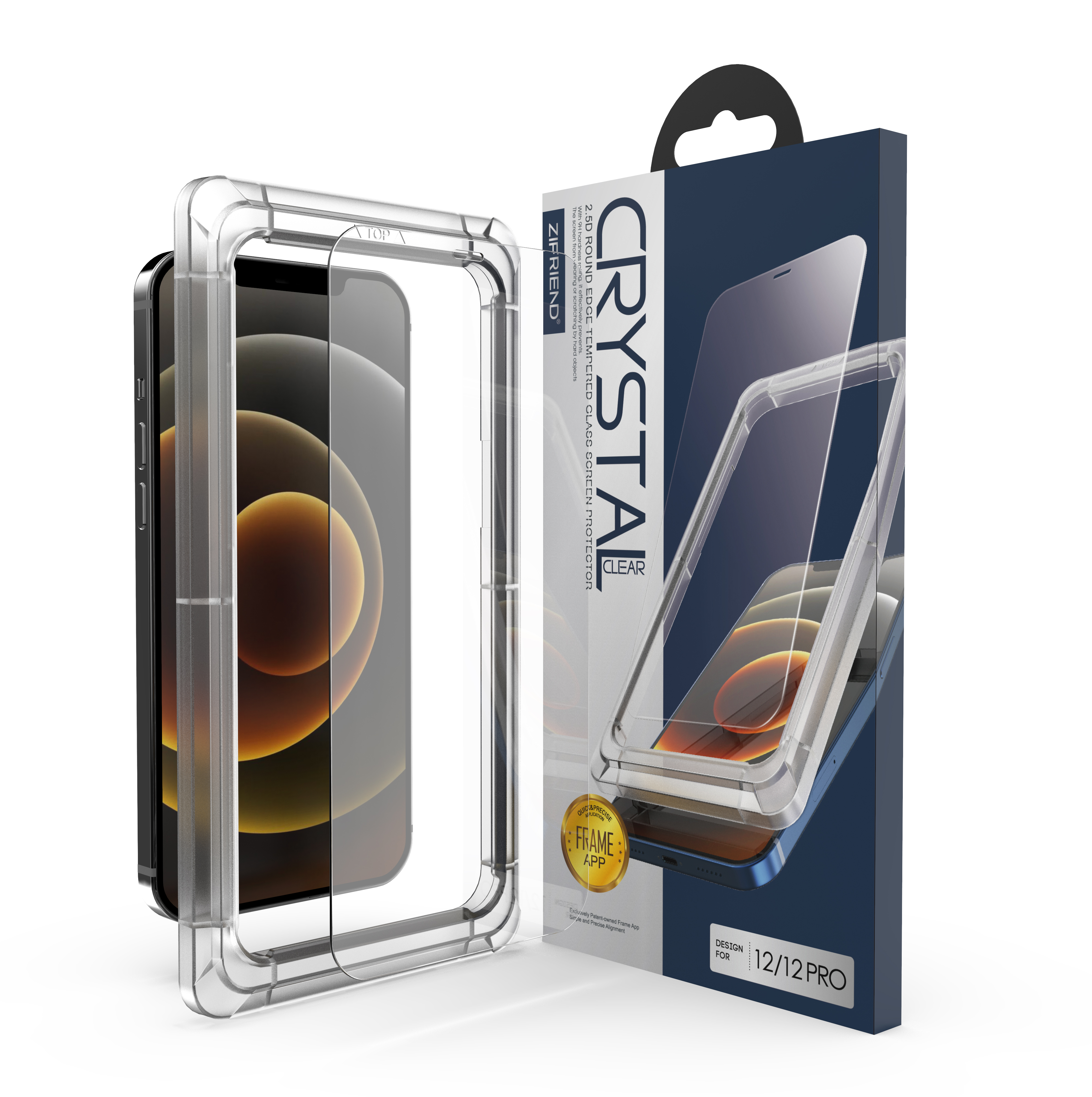 Горячая Распродажа Amazon пленка для iphone 12 pro max защита экрана с установочным комплектом для iphone 12 защита экрана закаленное стекло