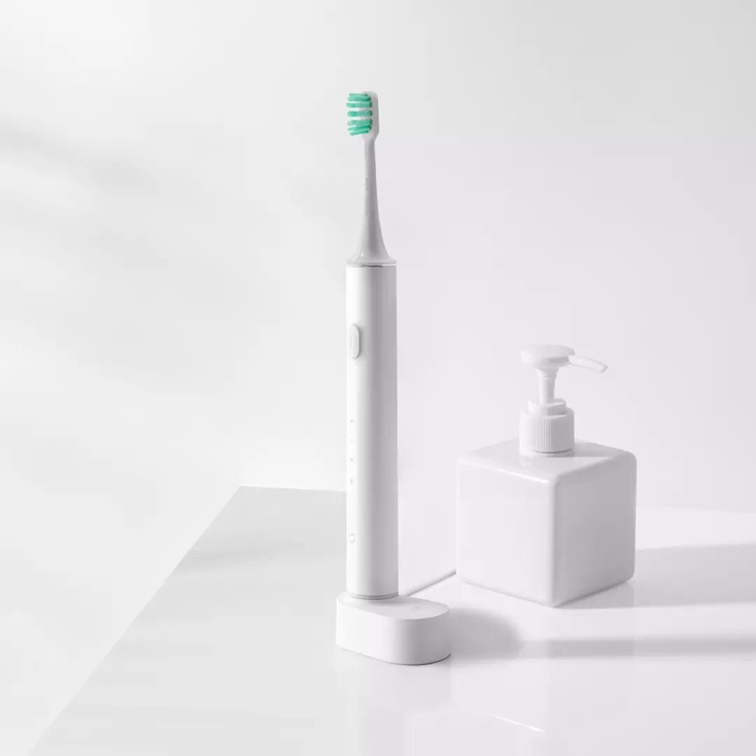 Электрическая акустическая зубная щетка Mijia T500 для взрослых, домашняя перезаряжаемая умная Водонепроницаемая Вибрирующая зубная щетка для дома