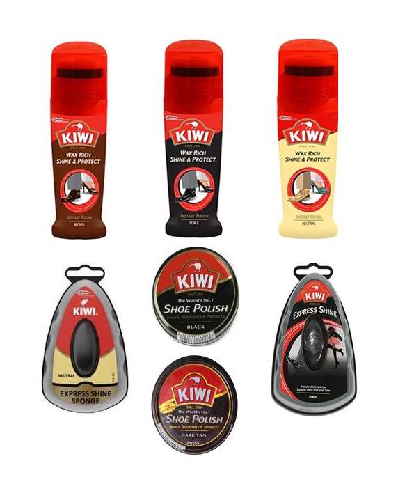 Полировка и Губка для обуви Kiwi
