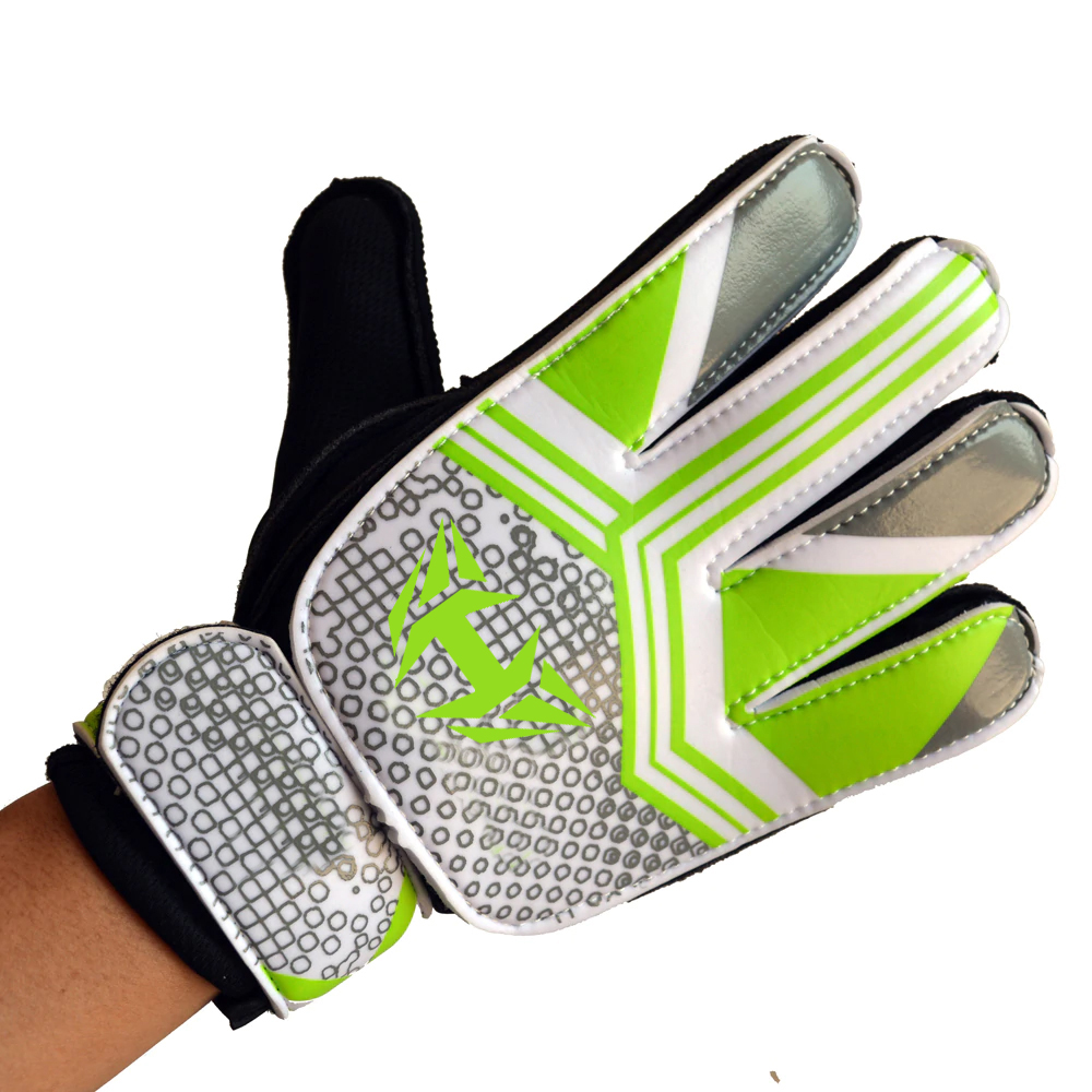 New arrival Children Kids Wearable Anti-Slip Glove Goalkeeper Gloves Soccer Goalkeeper Gloves Football Goalkeeper Double Protect