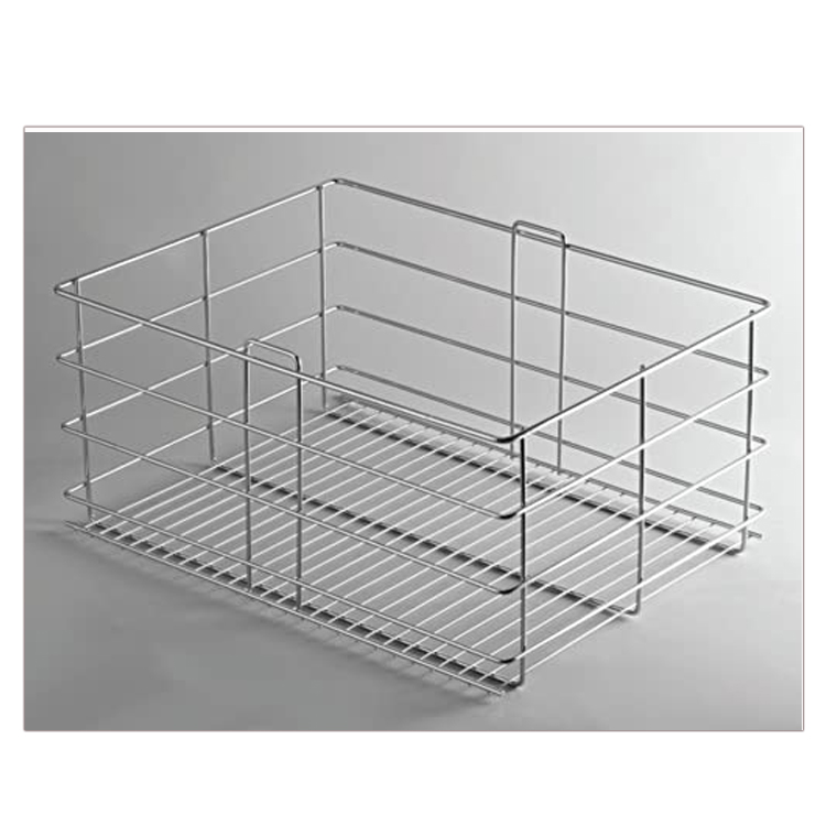ISO Supplier Selling Modern Design Kitchen Usage Stainless Steel Grain Trolley for Storage
