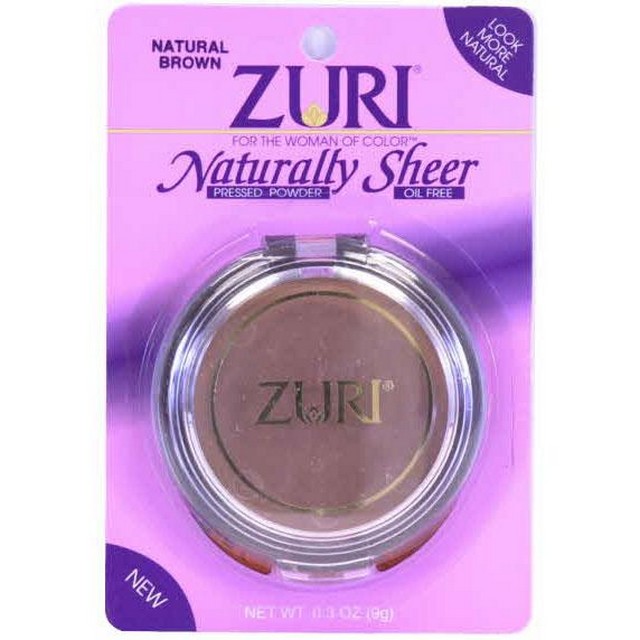 Zuri Pressed Powder Oil Free Natural Brown