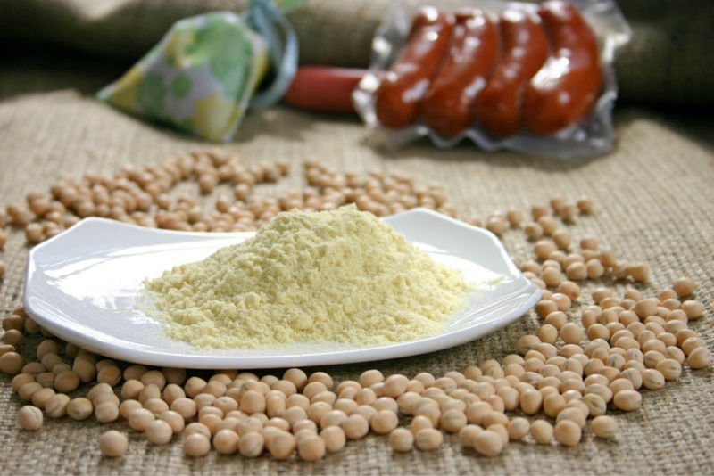 NON-GMO пищевые добавки органический Гороховый Протеин изолят/гороховый белок