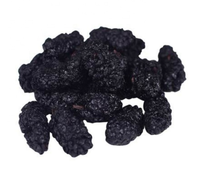 lyophilized fruit snack mulberry black