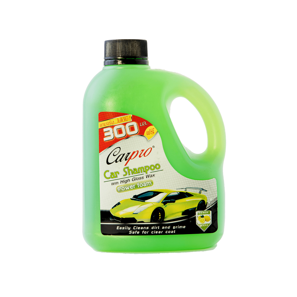 Carpro Car Care Auto Maintenance Shampoo Lemon Essence 1,100 ML