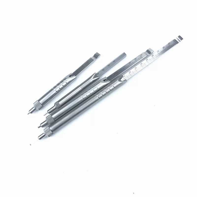 Ortho Tools Depth Gauge Manual Veterinary and Orthopaedic Surgical Instruments Steel/Metal Price
