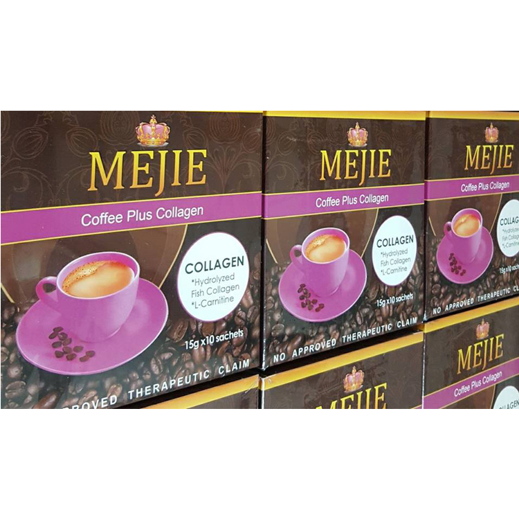Mejie натуральный кофе для похудения с коллагеном