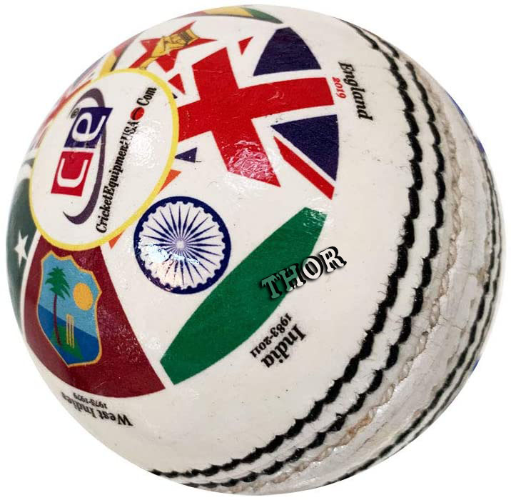 Новый кожаный мяч для крикета T20 размером среднего размера