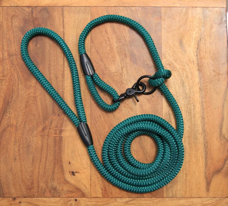 Green Dog Leash for small and big dogs