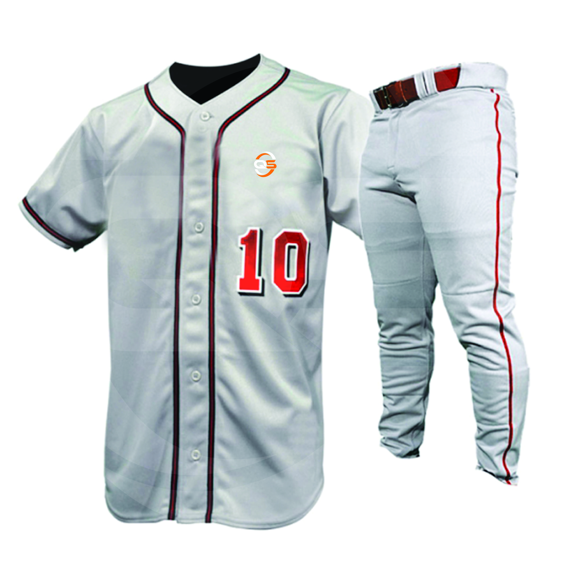 custom high quality with your own design baseball uniforms
