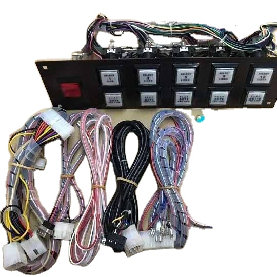 METAL BUTTON PANEL WITH CABLE FOR WMS550 LIFE OF LUXURY TINY AIO GAME BOARD