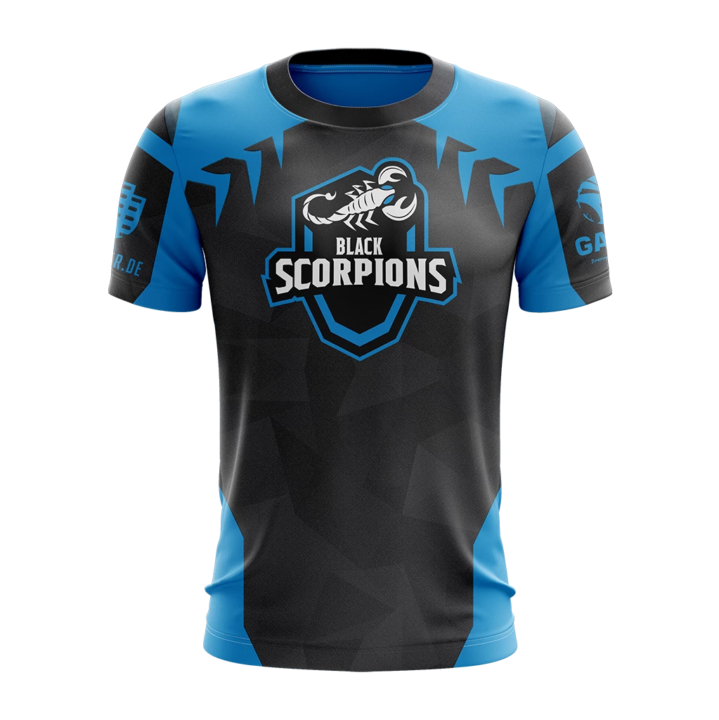 Custom Team Logo Printed Esports Gaming Jersey Professional Sports T Shirt Custom Sublimation