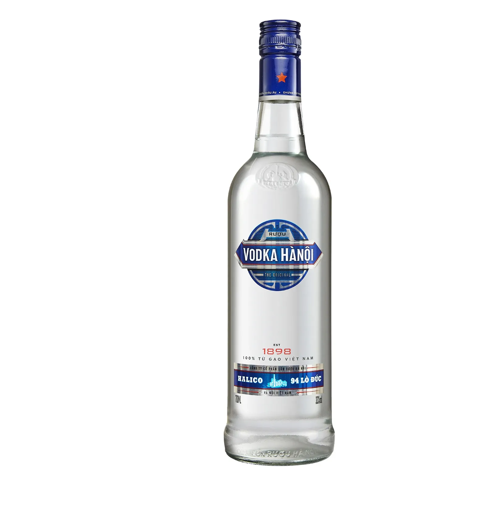 Wholesale Halico Supplier Vodka Hanoi 29.5%vol 300ml purest best Vietnamese grain spirits