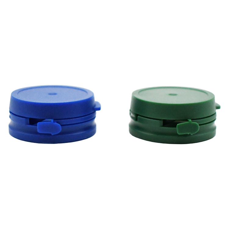 Wholesale tamper flip top cap capsule bottle cover tear off plastic cap pp plastic type tamper proof cap