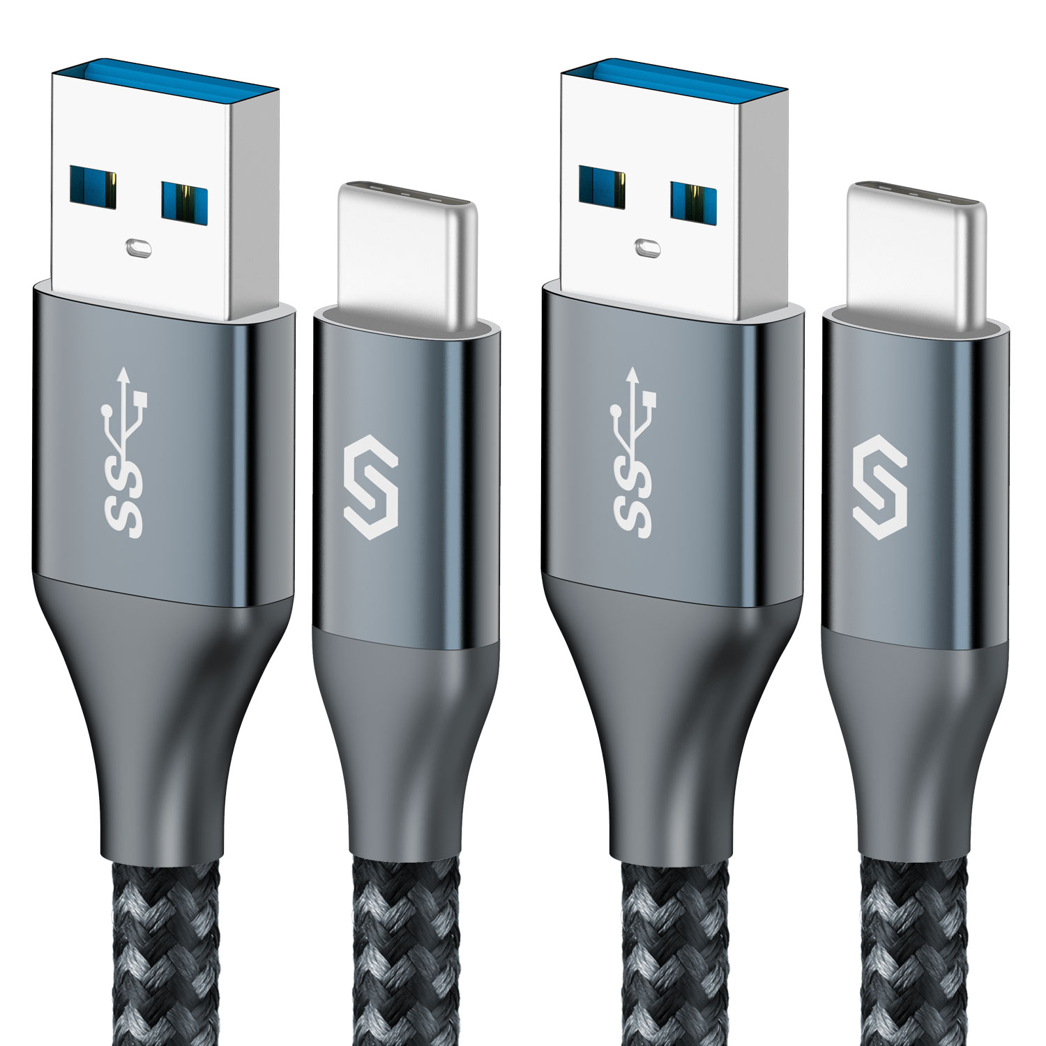 Кабель Syncwire USB C для зарядного устройства USB 3,0, 2 шт., 6 футов