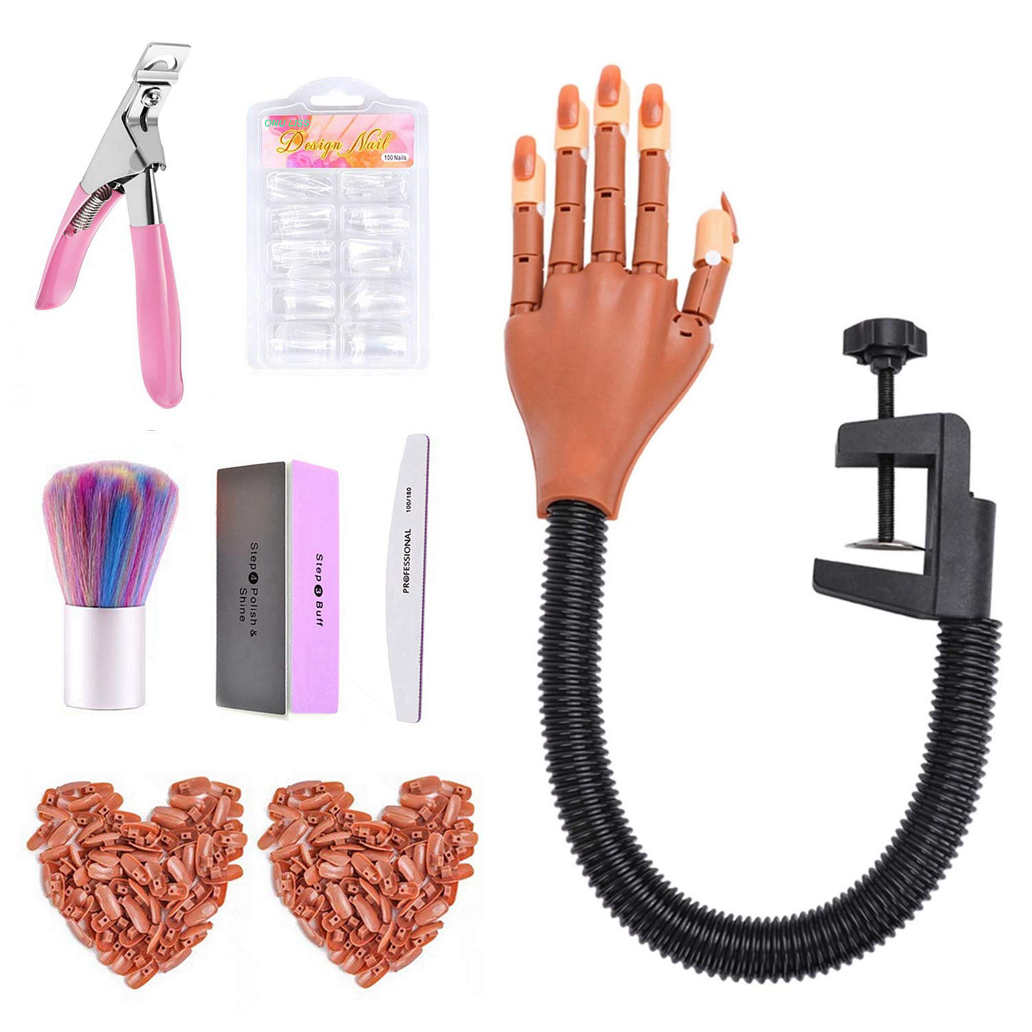 Mannequin Hands for Nail Practice Nail Training Practice Hand Practice Hand Nails
