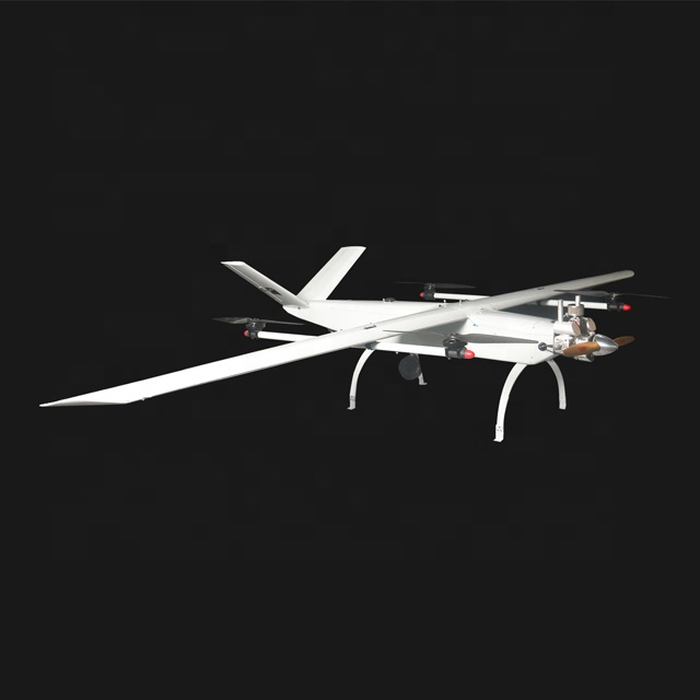Сотовая бензиновая мощность, большой диапазон 5 кг, VTOL UAV, летательный аппарат, 8 часов работы, для коммерческого и промышленного использования
